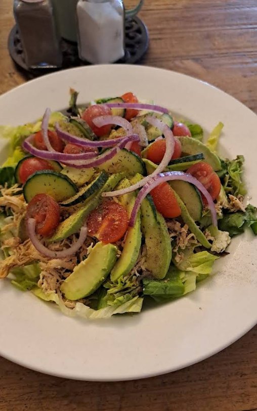 Chicken salad at Cuppa Caffe
