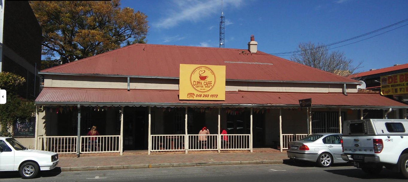 Cuppa Caffe on the corner of Beyers Naude and Dr James Moroka